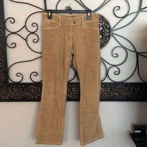 Classes tan corduroy slacks